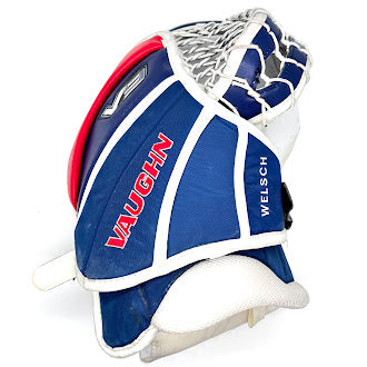 Gants de gardien de but Vaughn Velocity V9 Pro d'occasion (blanc/bleu/rouge) n° 2